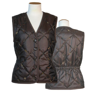 Patron n 569 Veste sans manche. Tailles : 36-42